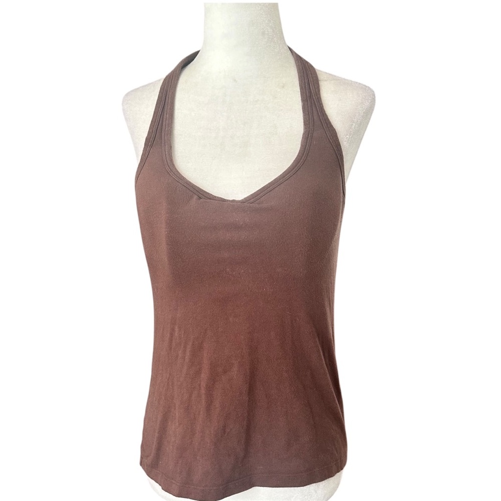 GAPBody Brown Underwire Halter Top 36C